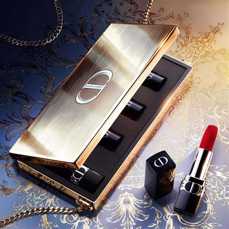 rouge dior minaudière clutch and lipstick collection|Dior lipstick clutch.